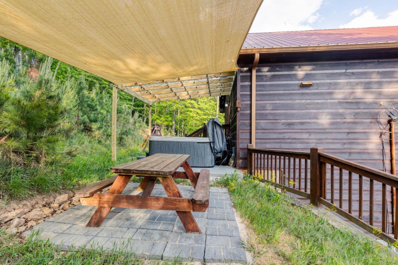 Trout N' About Your Blue Ridge Mountains Retreat, Hot Tub + Game Room! Ellijay Bagian luar foto